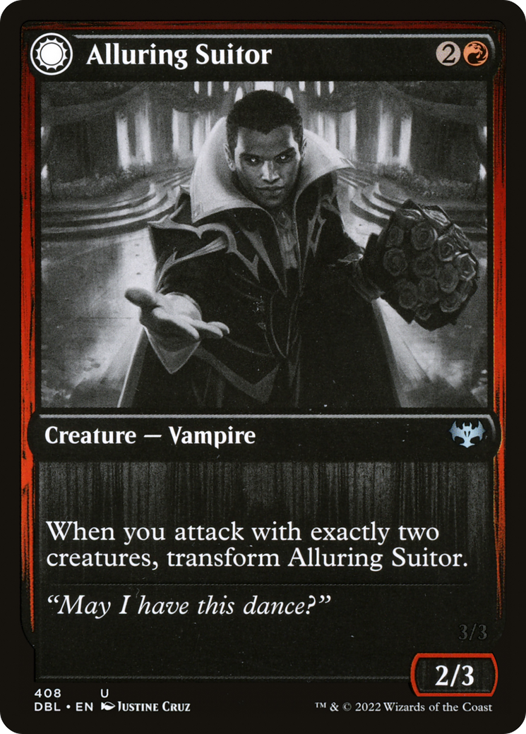Alluring Suitor (408) [Innistrad: Double Feature] foil - Deck Out Gaming