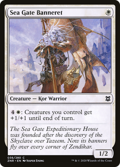 Sea Gate Banneret (36) [Zendikar Rising] foil - Deck Out Gaming