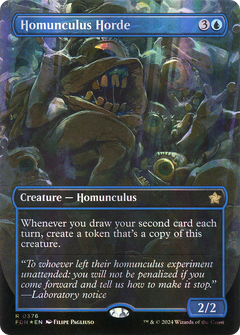 Homunculus Horde (Borderless) (Mana Foil) (376) [Foundations] foil - Deck Out Gaming