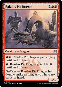 Rakdos Pit Dragon (120) [Ravnica Remastered] foil - Deck Out Gaming