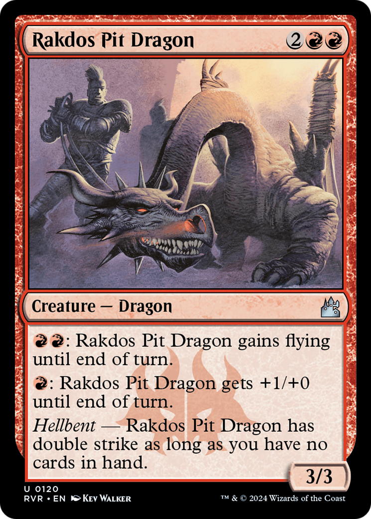 Rakdos Pit Dragon (120) [Ravnica Remastered] foil - Deck Out Gaming