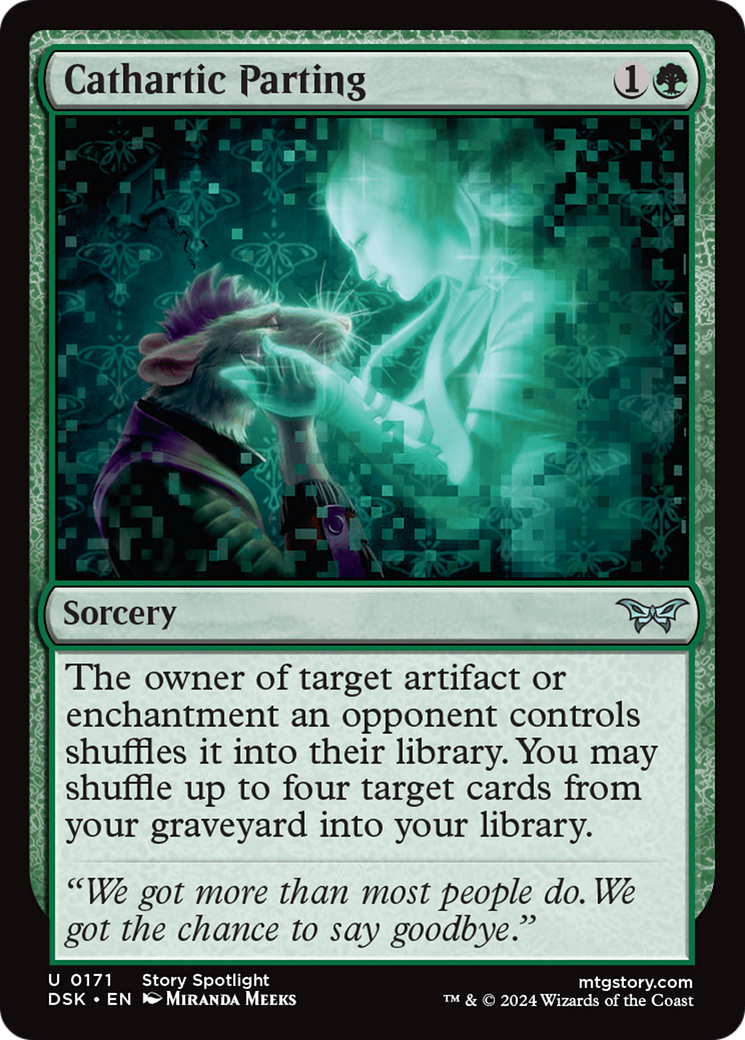 Cathartic Parting (171) [Duskmourn: House of Horror] foil - Deck Out Gaming