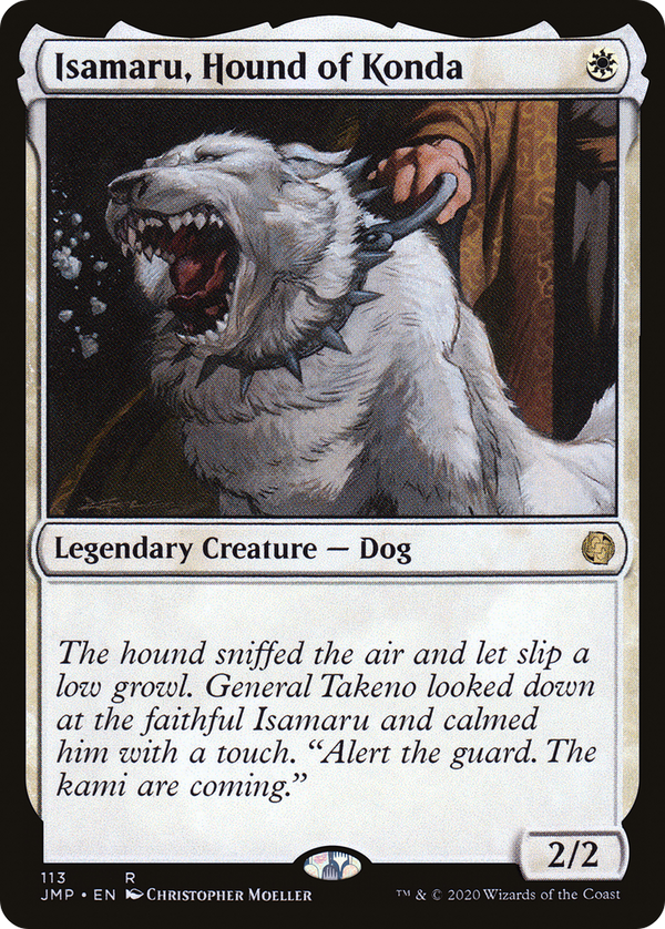 Isamaru, Hound of Konda (113) [Jumpstart] - Deck Out Gaming