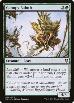 Canopy Baloth (182) [Zendikar Rising] - Deck Out Gaming