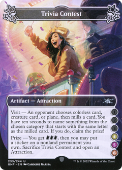 Trivia Contest (4-5-6) (233) [Unfinity] - Deck Out Gaming