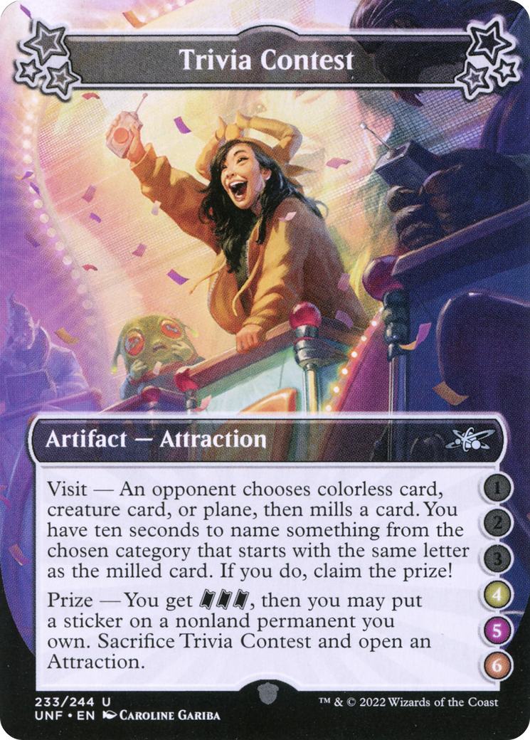 Trivia Contest (4-5-6) (233) [Unfinity] - Deck Out Gaming