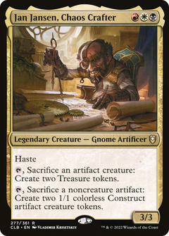 Jan Jansen, Chaos Crafter (277) [Commander Legends: Battle for Baldur's Gate] foil - Deck Out Gaming