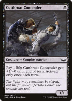 Cutthroat Contender (73) [Streets of New Capenna] foil - Deck Out Gaming