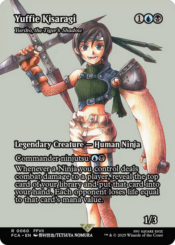 Yuffie Kisaragi - Yuriko, the Tiger's Shadow (Showcase) (60) [FINAL FANTASY: Through the Ages] - Deck Out Gaming