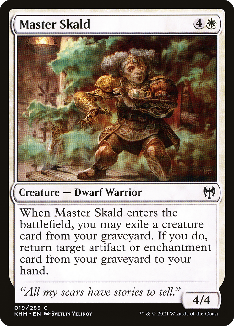 Master Skald (19) [Kaldheim] foil - Deck Out Gaming