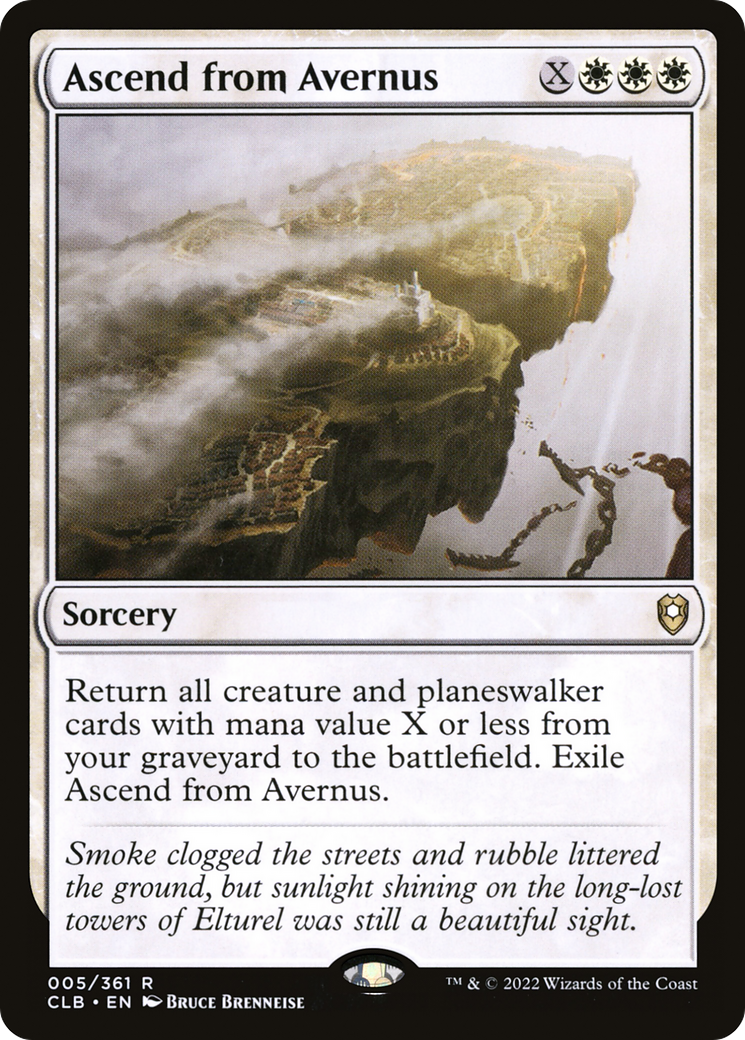 Ascend from Avernus (5) [Commander Legends: Battle for Baldur's Gate] - Deck Out Gaming