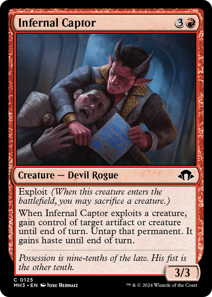 Infernal Captor (125) [Modern Horizons 3] - Deck Out Gaming