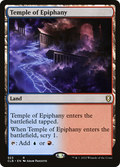 Temple of Epiphany (923) [Commander Legends: Battle for Baldur's Gate] - Deck Out Gaming