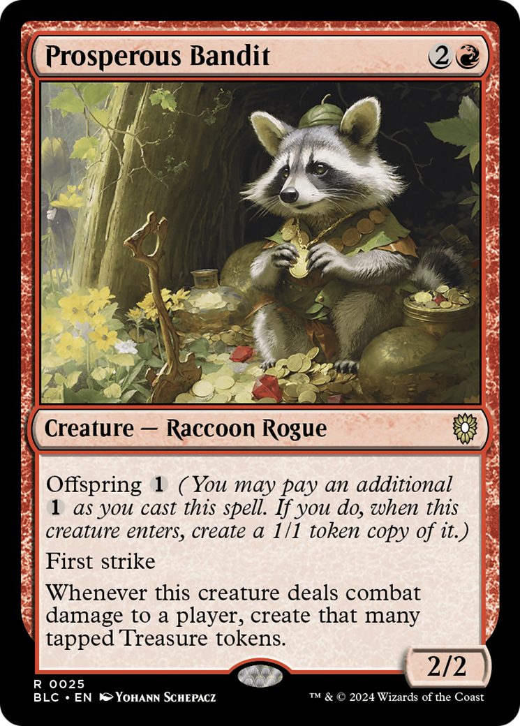Prosperous Bandit (25) [Bloomburrow Commander] - Deck Out Gaming