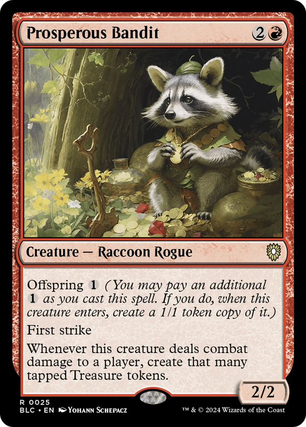 Prosperous Bandit (25) [Bloomburrow Commander] - Deck Out Gaming