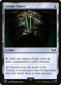 Arcane Signet (228) (228) [Warhammer 40,000 Commander] - Deck Out Gaming