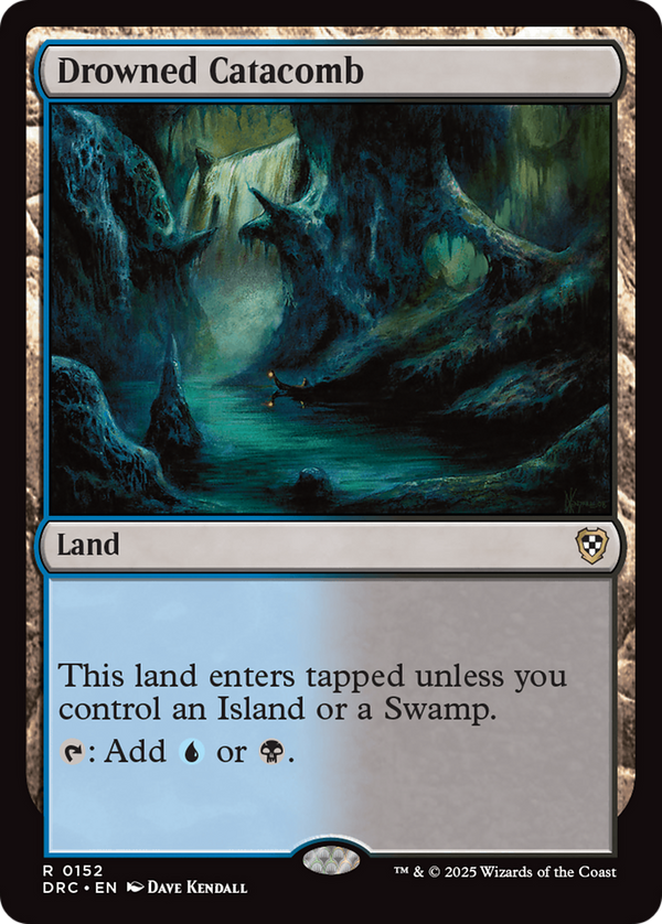 Drowned Catacomb (152) [Commander: Aetherdrift] - Deck Out Gaming