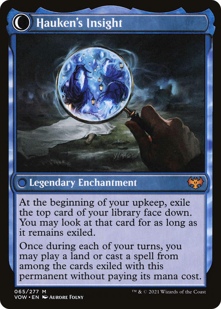 Jacob Hauken, Inspector // Hauken's Insight (65) [Innistrad: Crimson Vow] foil - Deck Out Gaming