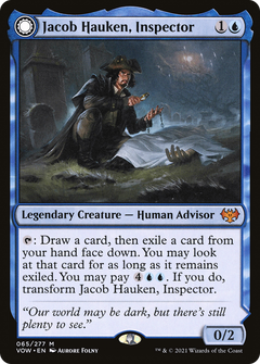 Jacob Hauken, Inspector // Hauken's Insight (65) [Innistrad: Crimson Vow] foil - Deck Out Gaming