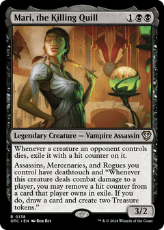 Mari, the Killing Quill (138) [Outlaws of Thunder Junction Commander] - Deck Out Gaming