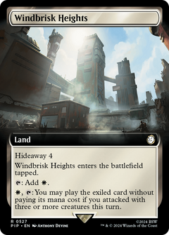 Windbrisk Heights (Extended Art) (527) [Fallout] - Deck Out Gaming