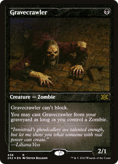 Gravecrawler (Foil Etched) (438) [Double Masters 2022] foil - Deck Out Gaming