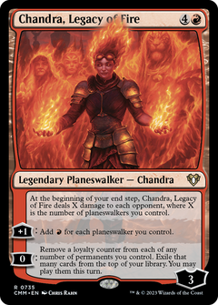 Chandra, Legacy of Fire (735) [Commander Masters] - Deck Out Gaming