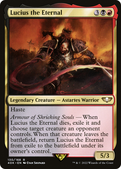 Lucius the Eternal (130) [Warhammer 40,000 Commander] - Deck Out Gaming