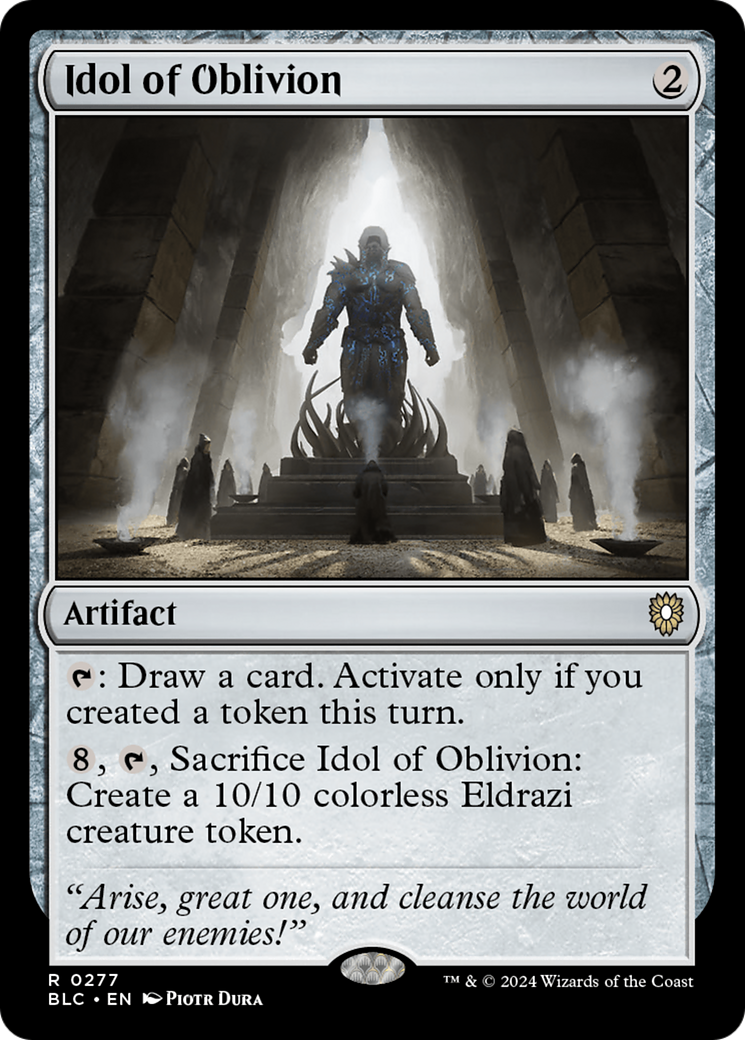 Idol of Oblivion (277) [Bloomburrow Commander] - Deck Out Gaming