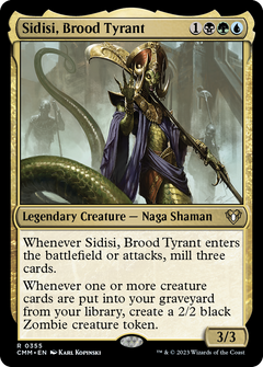 Sidisi, Brood Tyrant (355) [Commander Masters] foil - Deck Out Gaming