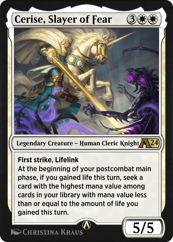 Cerise, Slayer of Fear (1) [Alchemy: Wilds of Eldraine] - Deck Out Gaming