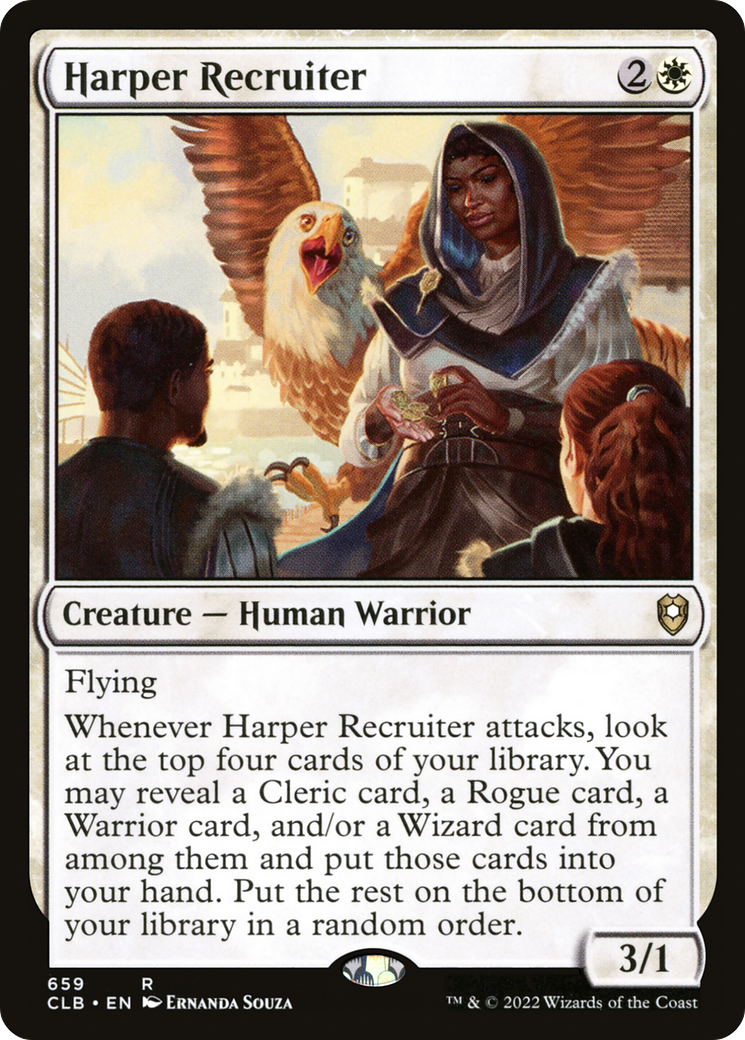 Harper Recruiter (659) [Commander Legends: Battle for Baldur's Gate] - Deck Out Gaming