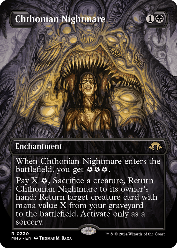 Chthonian Nightmare (Borderless) (330) [Modern Horizons 3] - Deck Out Gaming