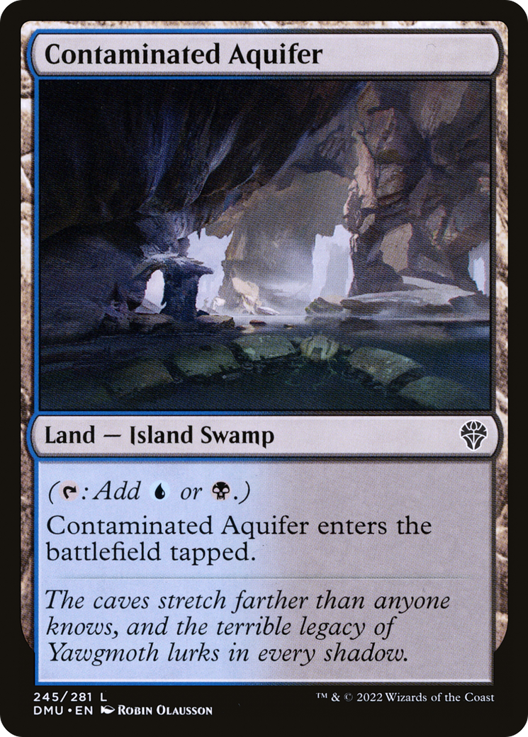 Contaminated Aquifer (245) [Dominaria United] - Deck Out Gaming