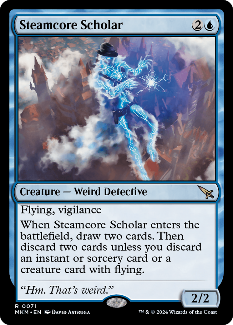 Steamcore Scholar (71) [Murders at Karlov Manor] foil - Deck Out Gaming