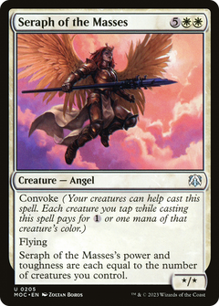 Seraph of the Masses (205) [March of the Machine Commander] - Deck Out Gaming