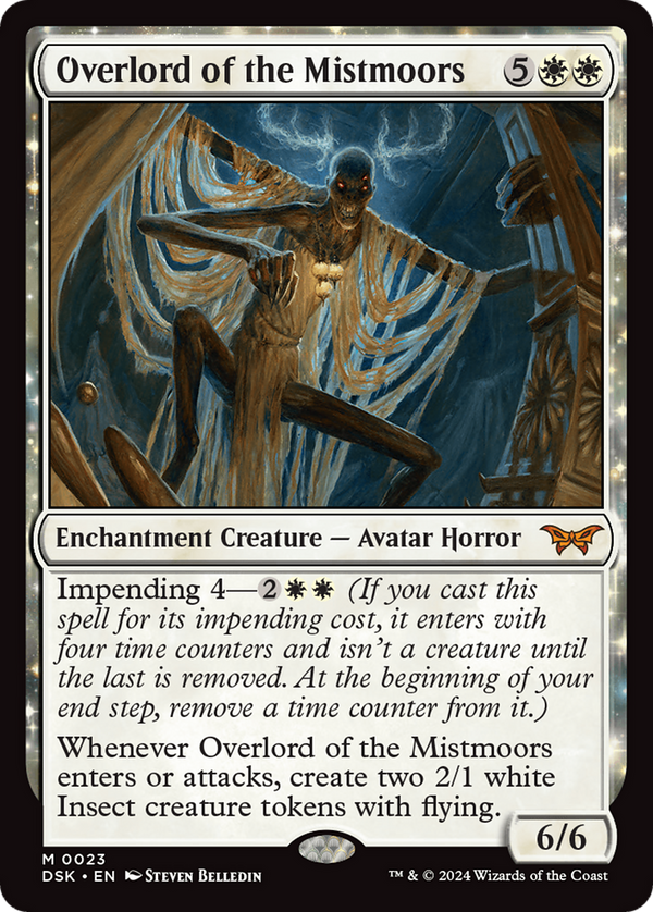 Overlord of the Mistmoors (23) [Duskmourn: House of Horror] foil - Deck Out Gaming