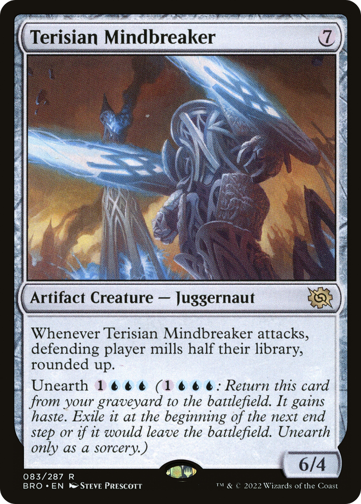 Terisian Mindbreaker (83) [The Brothers' War] foil - Deck Out Gaming