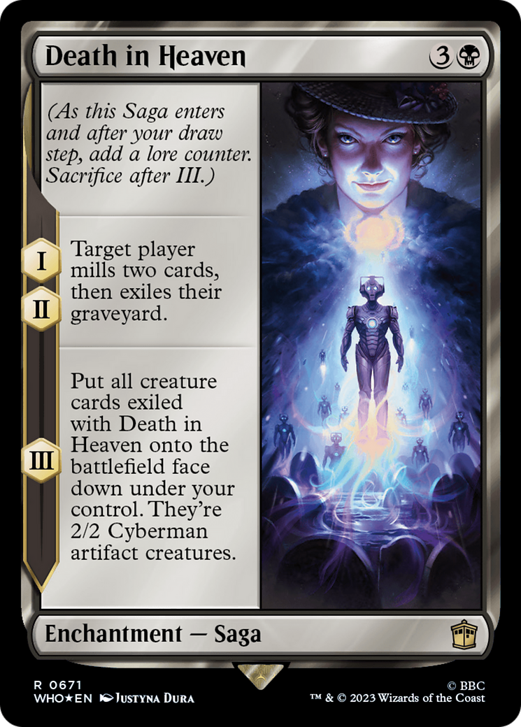 Death in Heaven (Surge Foil) (671) [Doctor Who] foil - Deck Out Gaming