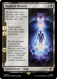 Death in Heaven (Surge Foil) (671) [Doctor Who] foil - Deck Out Gaming