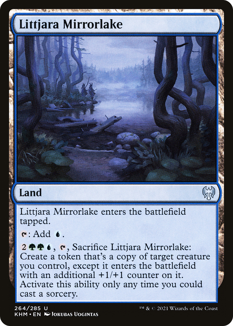 Littjara Mirrorlake (264) [Kaldheim] foil - Deck Out Gaming