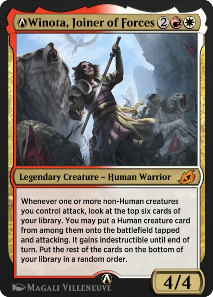 A-Winota, Joiner of Forces (A-216) [Ikoria: Lair of Behemoths] - Deck Out Gaming