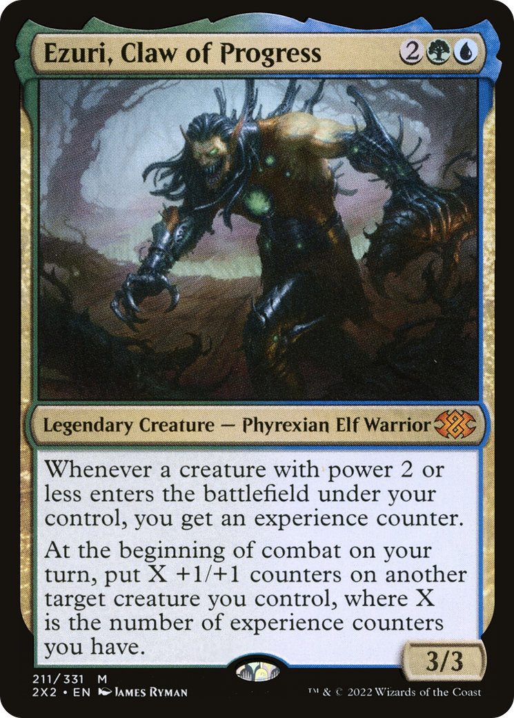 Ezuri, Claw of Progress (211) [Double Masters 2022] foil - Deck Out Gaming