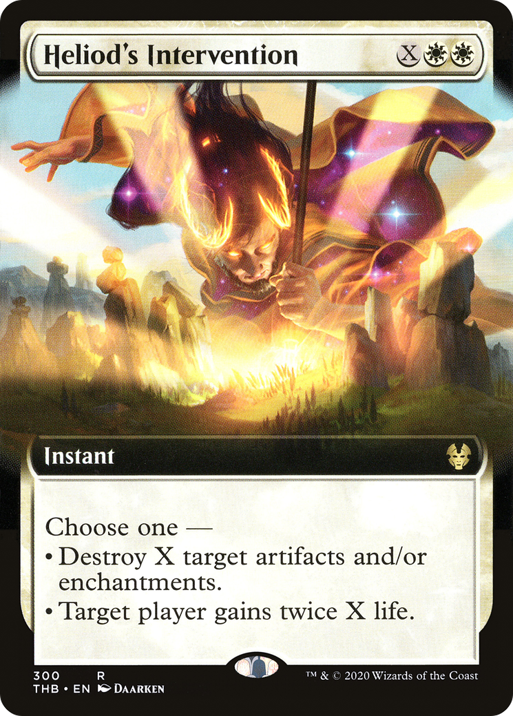 Heliod's Intervention (Extended Art) (300) [Theros Beyond Death] - Deck Out Gaming