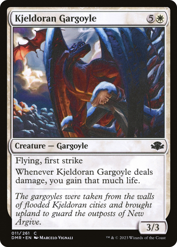 Kjeldoran Gargoyle (11) [Dominaria Remastered] - Deck Out Gaming
