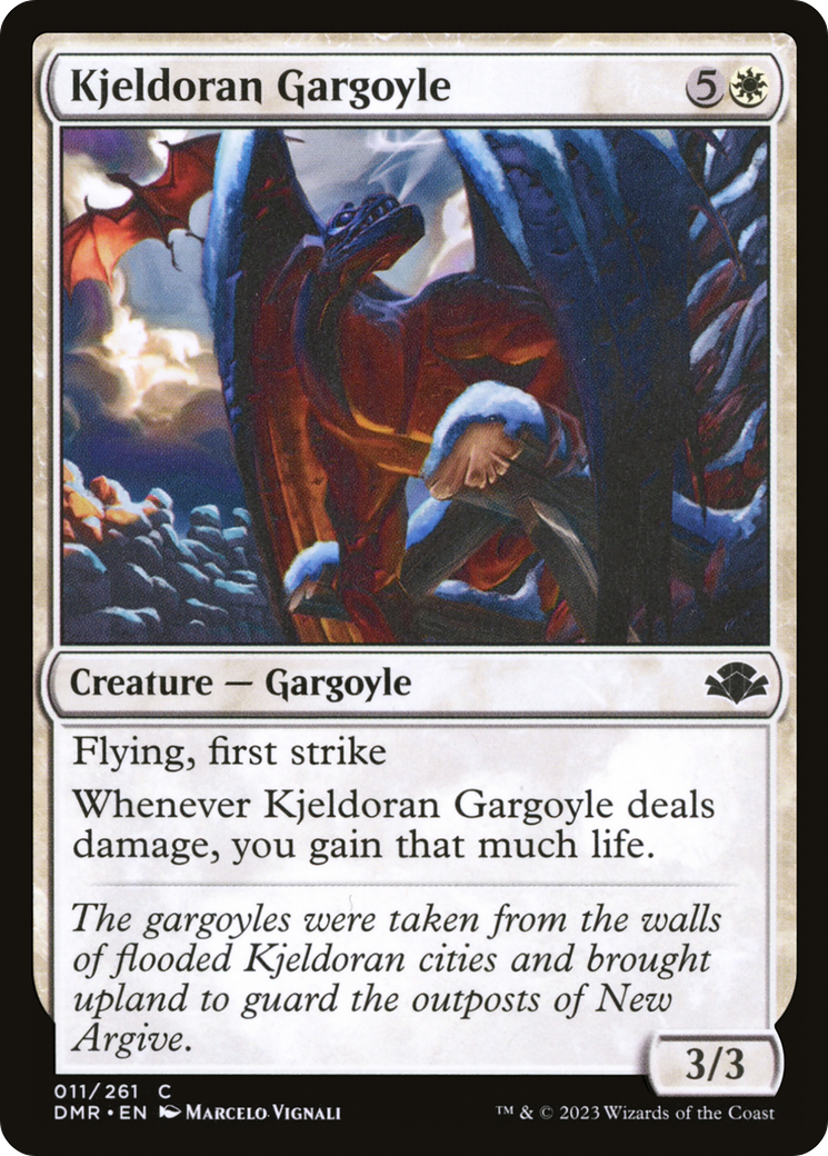 Kjeldoran Gargoyle (11) [Dominaria Remastered] foil - Deck Out Gaming