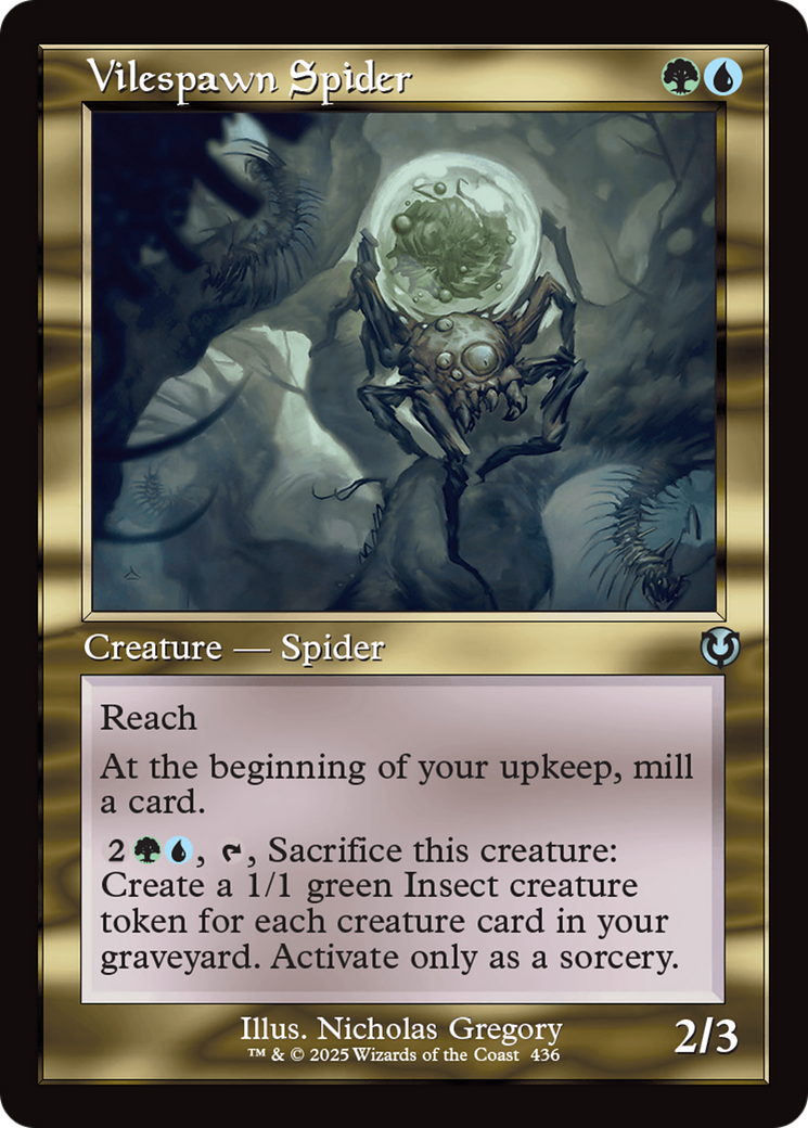 Vilespawn Spider (Retro Frame) (436) [Innistrad Remastered] - Deck Out Gaming