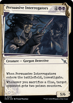 Persuasive Interrogators (Showcase) (345) [Murders at Karlov Manor] - Deck Out Gaming