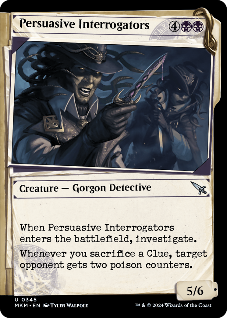 Persuasive Interrogators (Showcase) (345) [Murders at Karlov Manor] - Deck Out Gaming