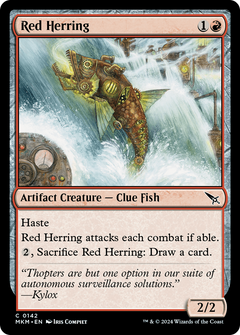 Red Herring (142) [Murders at Karlov Manor] foil - Deck Out Gaming